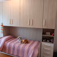 Camera a ponte con secondo letto contenitore 