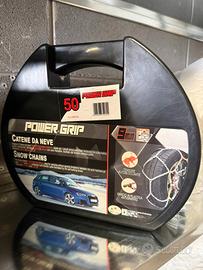 Catene da neve Power Grip 9mm - Misura 50 (Nuove)