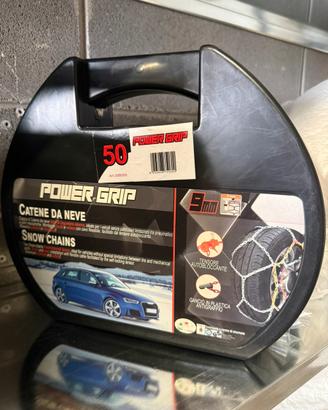 Catene da neve Power Grip 9mm - Misura 50 (Nuove)