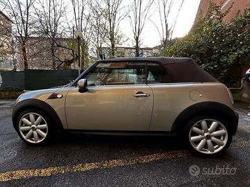 Mini cooper cabrio 1600cc 120cv benzina