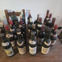 25 bottiglie vino da collezione