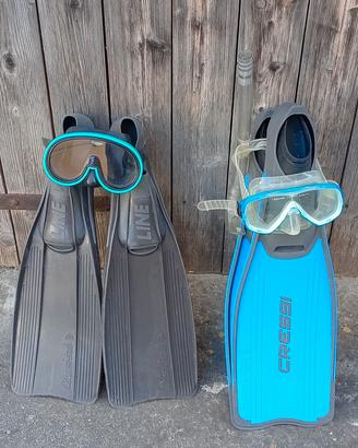 Pinne Cressi sub