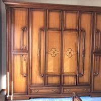 Armadio in legno marrone, Vintage, anni 70’-80’