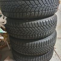 4 Gomme Invernali SEMINUOVE 195/65 R15 CON CERCHI