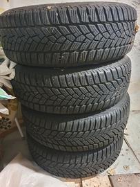 4 Gomme Invernali SEMINUOVE 195/65 R15 CON CERCHI