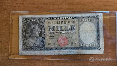 1000 LIRE ITALIA ORNATA DI PERLE ( MEDUSA)