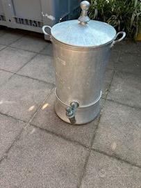 Distributore latte in alluminio