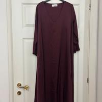 Abito lungo bordeaux