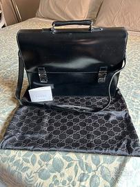 Cartella borsa uomo nuova Gucci originale