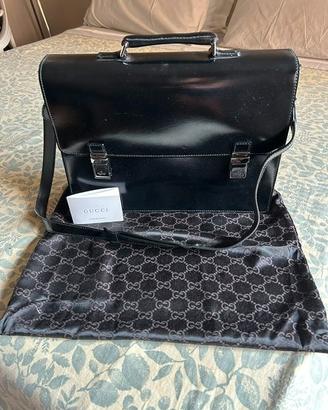 Cartella borsa uomo nuova Gucci originale