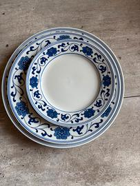 servizio piatti e te ceramica cinese