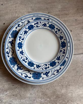 servizio piatti e te ceramica cinese