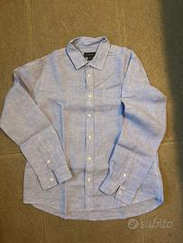 Camicia Piombo 100% lino