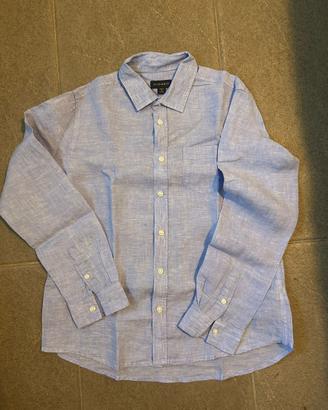 Camicia Piombo 100% lino