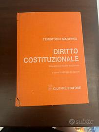 Diritto Costituzionale" - Temistocle Martines