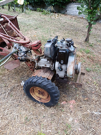 Motozappa con carrello