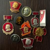 Set spille Lenin vintage