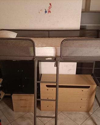 Letto Ikea a ponte