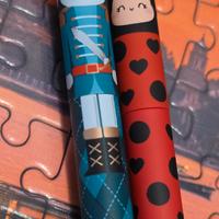 2 penne Legami Topo guardia e Coccinella 