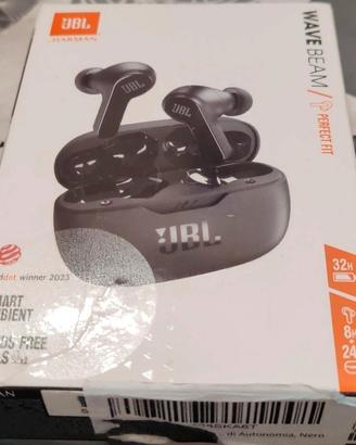 JBL WAVE BEAM Nere cuffiette auricolari bluetooth 