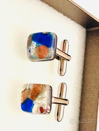 Gemelli in vetro di Murano