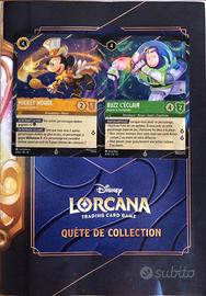 Disney Lorcana – Lot 2 carte Promo Disneyland Pari