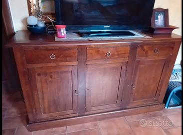 Mobile legno 166x53