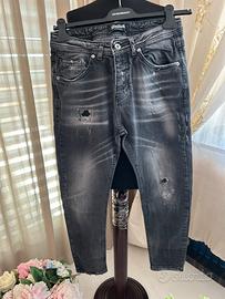 Jeans uomo grigio strappato Illusion tg. 46