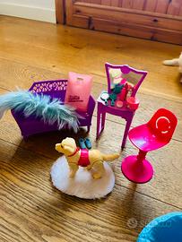 Barbie camera da letto e accessori gioco per bambi