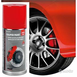 Vernice Speciale per Pinze Freni Auto Moto ROSSO