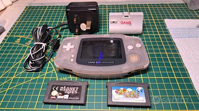 Nintendo Game Boy Advance Glacier - Kit + 2 Giochi