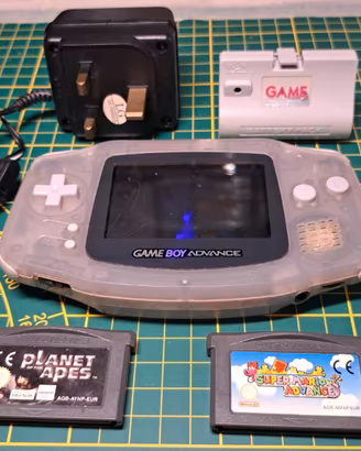Nintendo Game Boy Advance Glacier - Kit + 2 Giochi