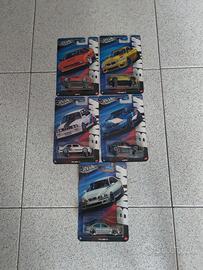 Set completo Hot wheels silver BMW 2025