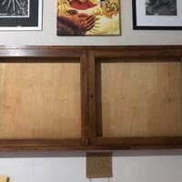 Bacheca in legno massello