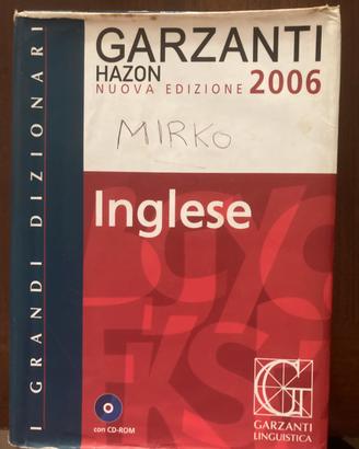 Dizionario di inglese