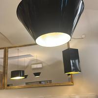Lampade a sospensione design - nero/oro -