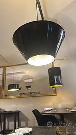 Lampade a sospensione design - nero/oro -