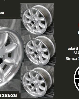 Cerchi minilite 6x 13 4x98 et13 matra simca