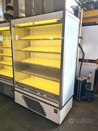 murale frigo espositore con vetri usato