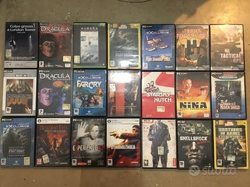 Videogiochi per Pc originali con manuale.