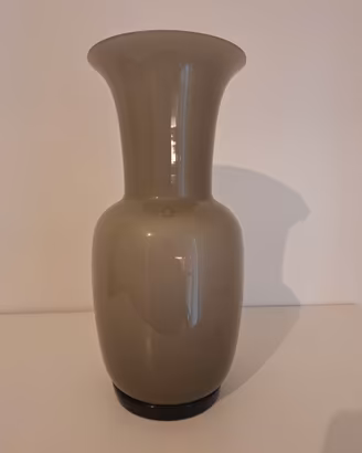 Vaso Venini mod.opalino color tortora