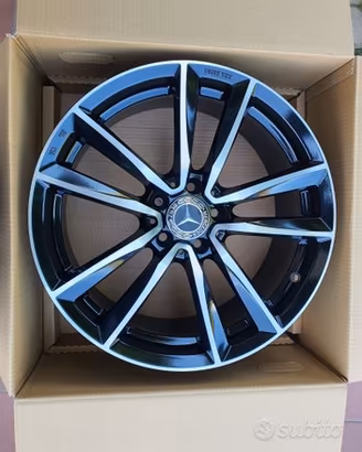 4 cerchi Nuovi 18 Mercedes classe A B C E Cla Gla