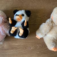 3 peluche vintage anni 80