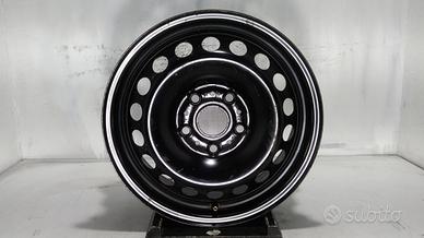CERCHI IN FERRO USATI 5x14 5x100 E35 F57.1 VW POLO