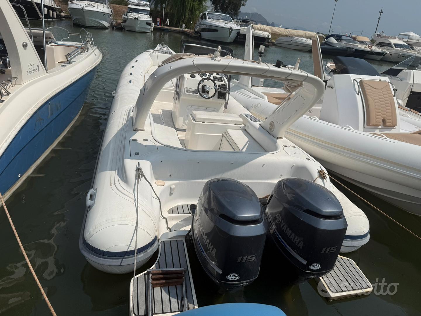 Barca / Moto D'acqua / Rimorchio Gommone Chiglia Rullo A V E Staffa - Foto 8