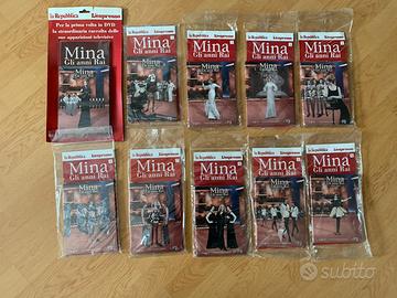 Mina – Lotto 10 DVD “Gli Anni Rai” NUOVI Sigillati