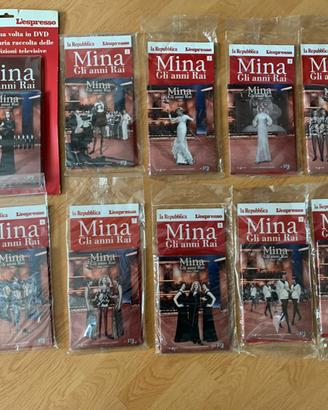 Mina – Lotto 10 DVD “Gli Anni Rai” NUOVI Sigillati