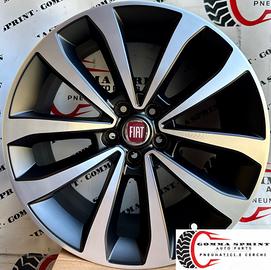 4 CERCHI IN LEGA ORIGINALI RAGGIO 17 FIAT TIPO