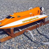 MOTOSCAFO RADIOCOMANDATO RC pronto gara