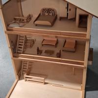 casetta in legno per bimba 